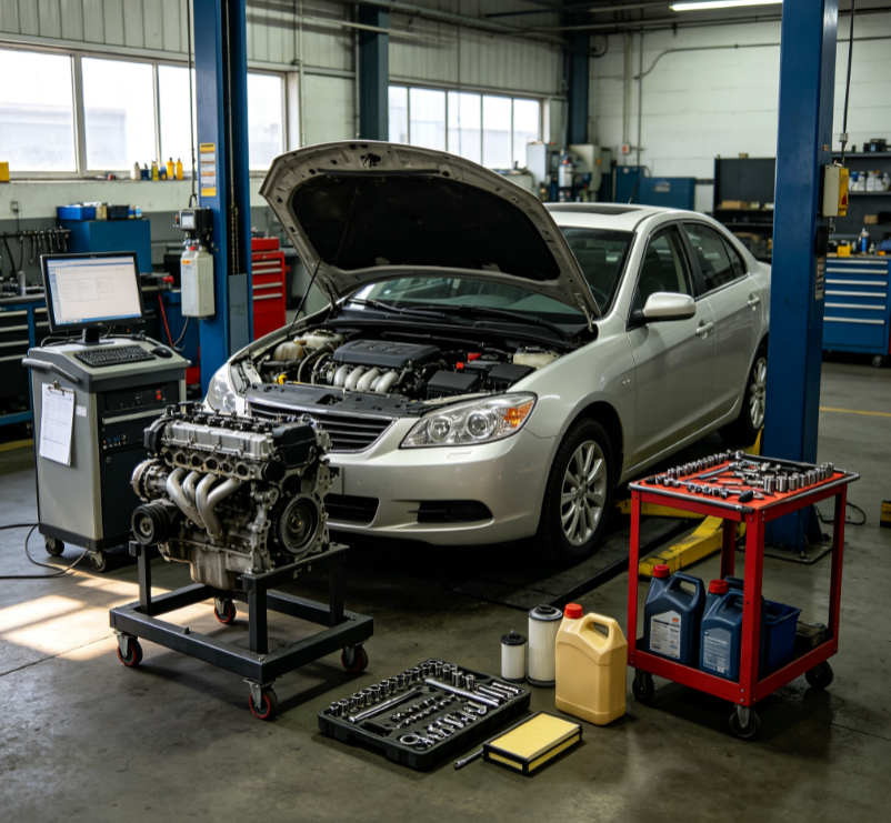 One-Stop Auto Repair | Engine Overhaul and Routine Maintenance