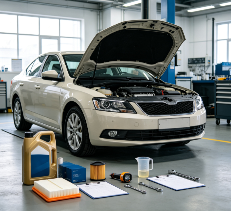 Mid-Term Vehicle Maintenance Package | Comprehensive Engine Compartment Maintenance
