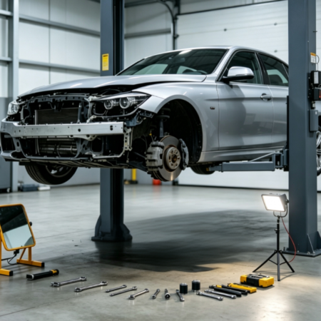 Comprehensive Chassis Inspection with Lift | Vehicle Chassis Safety Inspection